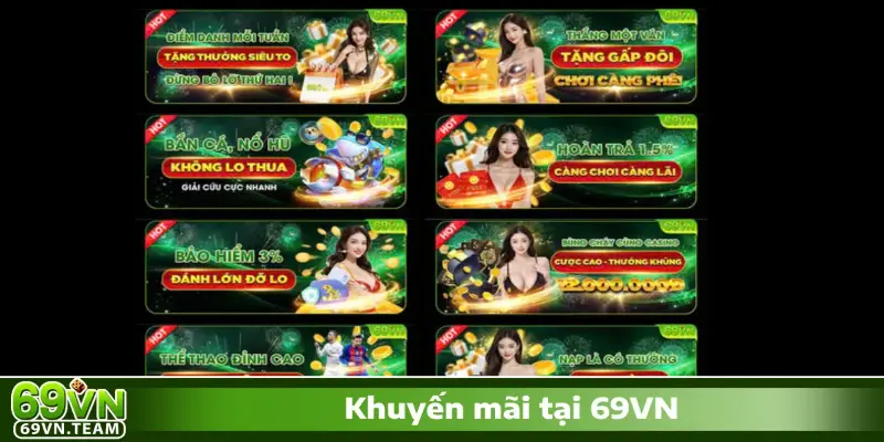 69VN 28 Chương Trình Khuyến Mãi & Sự Kiện Đặc Biệt Tại 69VN